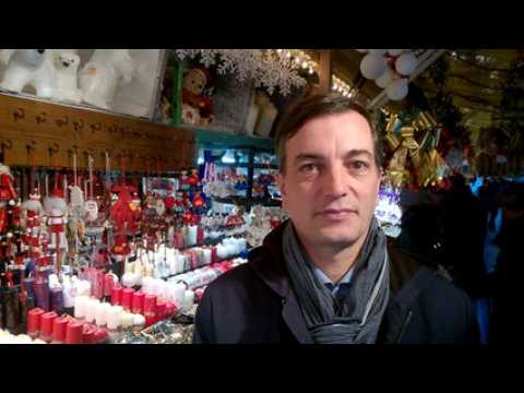 Marché de Noël  Strasbourg: Fontanel, 1er adjoint, fait un premier point