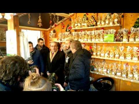 MPokora, Roland Ries et Pierre Bardet