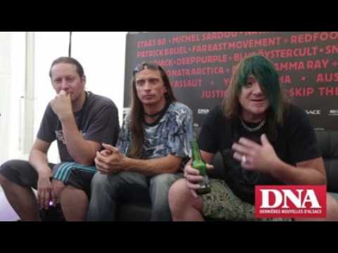 Gamma Ray en conférence de presse