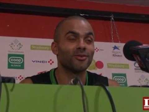 Tony Parker confirme avoir disputé à Strasbourg son dernier match en France