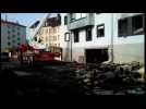 Incendie rue Saint-Josse à Colmar