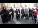 Lochwiller : Manifestation devant le tribunal de Saverne
