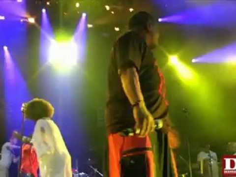 Foire aux vins de Colmar : extrait du concert du groupe antillais Kassav'
