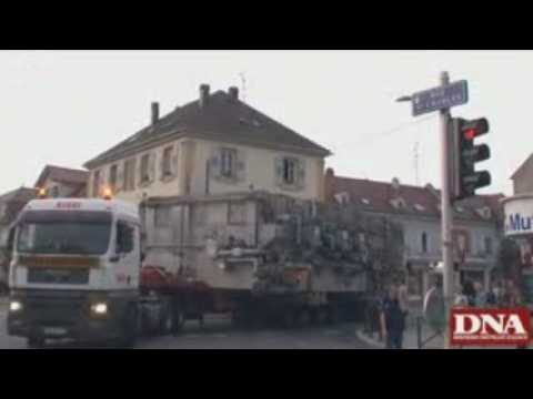 Schiltigheim:déménagement des machines de brasserie Fischer