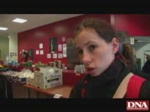 Premier jour des Restos du Coeur 2008