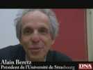 Interview d'A. Beretz, pr&eacute;sident Universit&eacute; de Strasbourg - Label : Les Dernières Nouvelles d'Alsace - Category : News