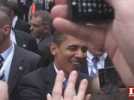 Obama arrive au Rohan à Strasbourg