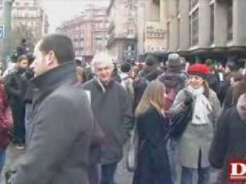 Freezing des enseignants et étudiants à Strasbourg