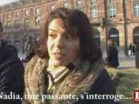 Manif littéraire des  étudiants en grève, à Strasbourg