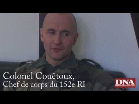 Interview premier bilan du colonel Couëtoux