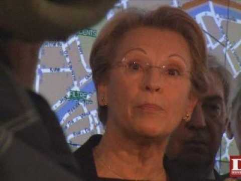 Interview de Michèle Alliot-Marie à Strasbourg
