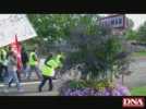Manifestation des salariés de Matussière &  Forest