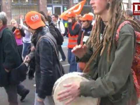 Manifestations pour la défense du service public, etc