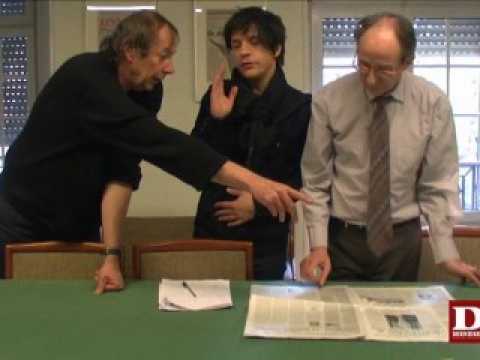 Nicola Sirkis aux DNA: interviews, réunion et visite