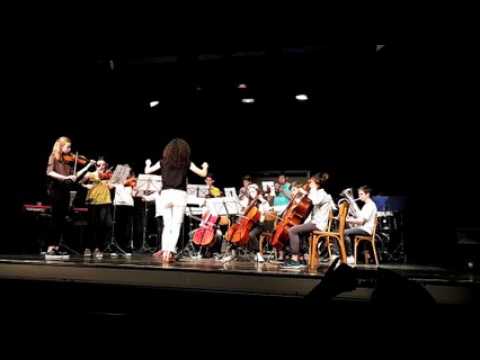 Le petit orchestre de l’école de musique de Guebwiller-Soultz