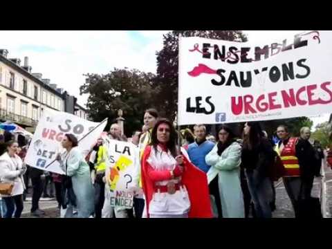 Fonction publique: des centaines de manifestants à Mulhouse