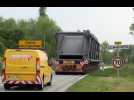 Un convoi XXL entre Ottmarsheim et Strasbourg