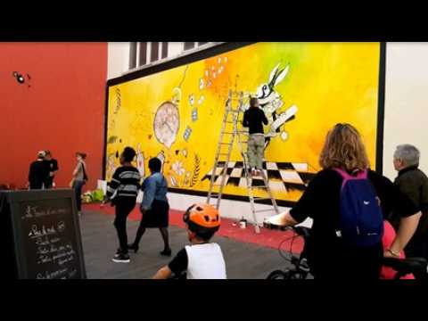 Art urbain : à Mulhouse, rue de la Moselle, un MUR signé Yvan Britschgy