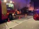 Incendie nocturne à Brunstatt