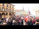 Mulhouse : plus de 600 manifestants au d&eacute;fil&eacute; interprofessionnel - Label : L'Alsace - Category : News