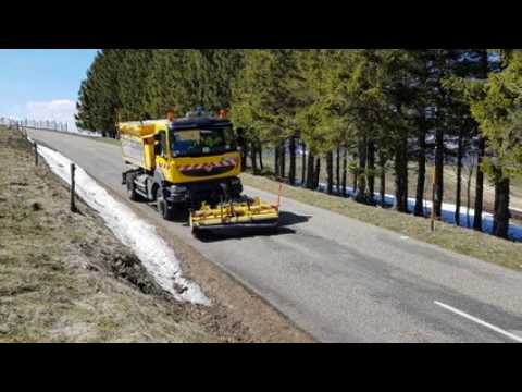 La remise en circulation de la route des Crêtes