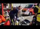 Exercice incendie dans le tunnel de la voie sud