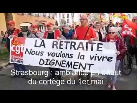 Manifestation du 1er mai à Strasbourg