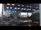 Romagny: un incendie ravage un hangar agricole