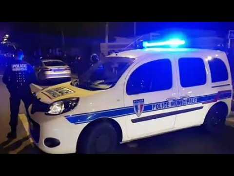 Enorme incendie au nord de Mulhouse