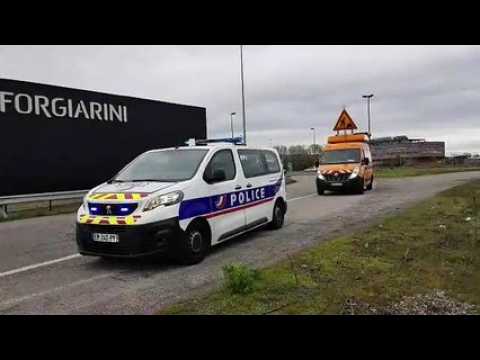 Voiture dans le talus de l'A36 : un blessé
