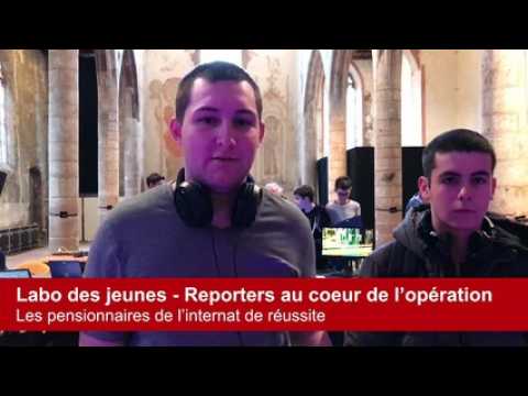 Les reporters au cœur de Labo jeunes