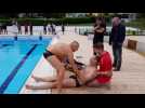 Altkirch: noyade fictive &agrave; la piscine - Label : L'Alsace - Category : News