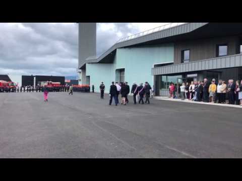 Sapeurs-pompiers: le nouveau centre de secours de Cernay-Wittelsheim officiellement inauguré