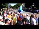 Tour de France: l'arrivée de la caravane à Colmar