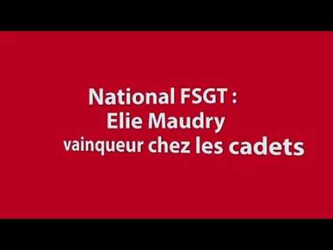 National FSGT de VTT : Elie Maudry gagne en cadets