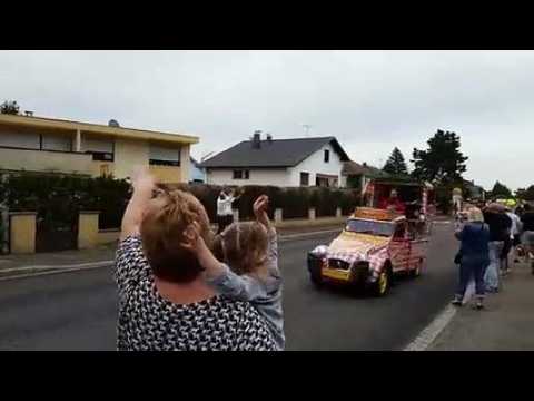 Tour de France: le passage de la caravane à Richwiller