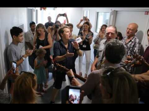 L'effet Bénabar à l'hôpital de Mulhouse