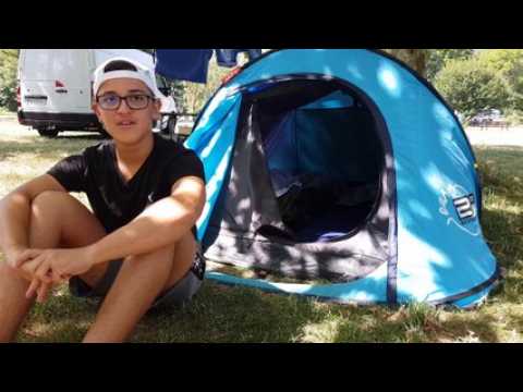 Au camping de l'Ill, les touristes font face à la canicule