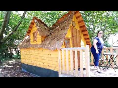 Les cabanes magiques du camping de l'Ill