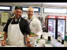 Un "burger viking" au restaurant The Barber Shop by Nicolas Rieffel