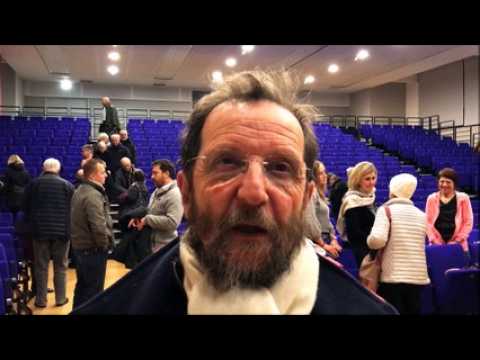 L'Alsace - Interview de Jean Pierrel (président de l’ADEMAT-H de Remiremont) venu soutenir le combat de l'association REST  pour la maternité de Thann