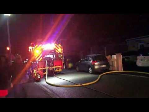Incendie nocturne dans une maison à Wittenheim
