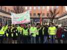 Acte XII : les gilets jaunes en soutien de la maternité de Thann