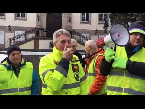 Thann : les gilets jaunes reçus à la sous-préfecture