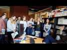Les coll&eacute;giens d'Ingersheim visitent L'Alsace - Label : L'Alsace - Category : News