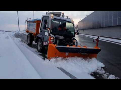Déneigement: les services de l'agglo mulhousienne sur le pont