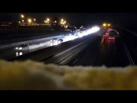 Neige et trafic ralenti sur l'A36