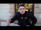 Le rappeur D'Jo en freestyle - Label : L'Alsace - Category : Culture