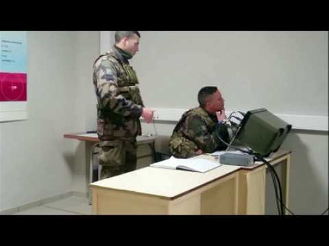 Régiment de marche du Tchad : simulateur de tir de missile Eryx