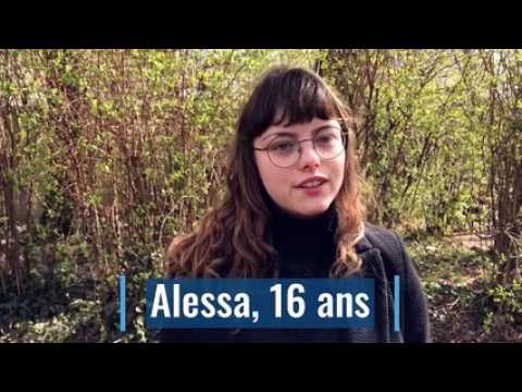 A Colmar, les lycéens en grève pour le climat